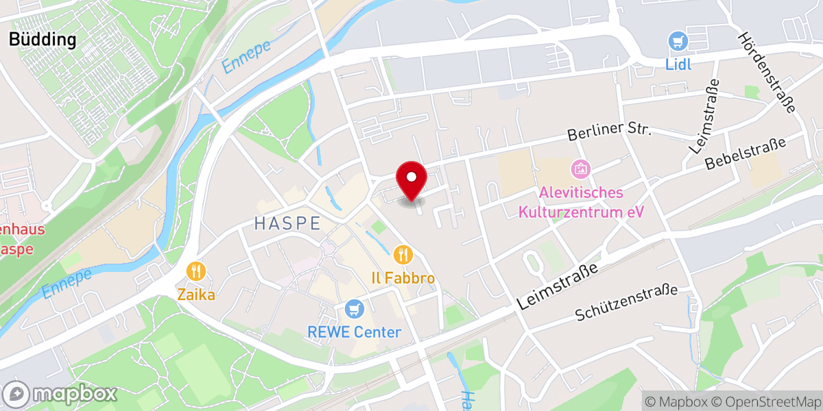 Map showing location of Kath. Kirchengemeinde St. Bonifatius Haspe