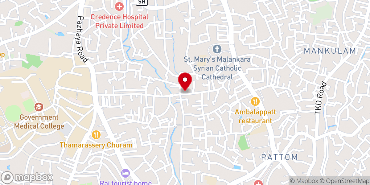 Map showing location of INDIA PENTECOSTAL ASSEMBLY