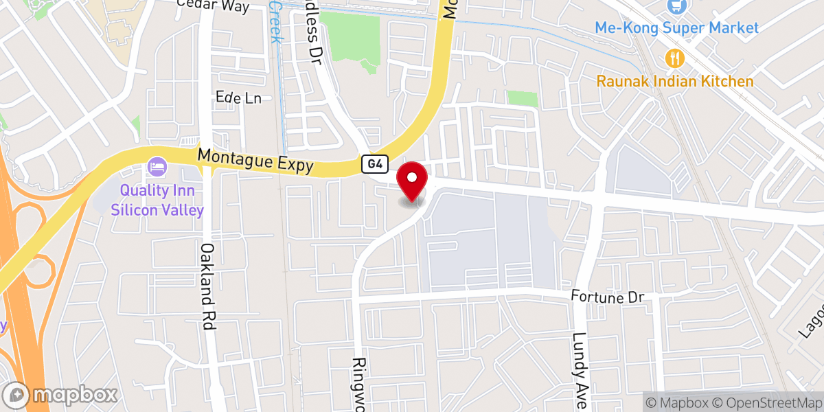 Map showing location of Comunidad Cristiana de San Jose