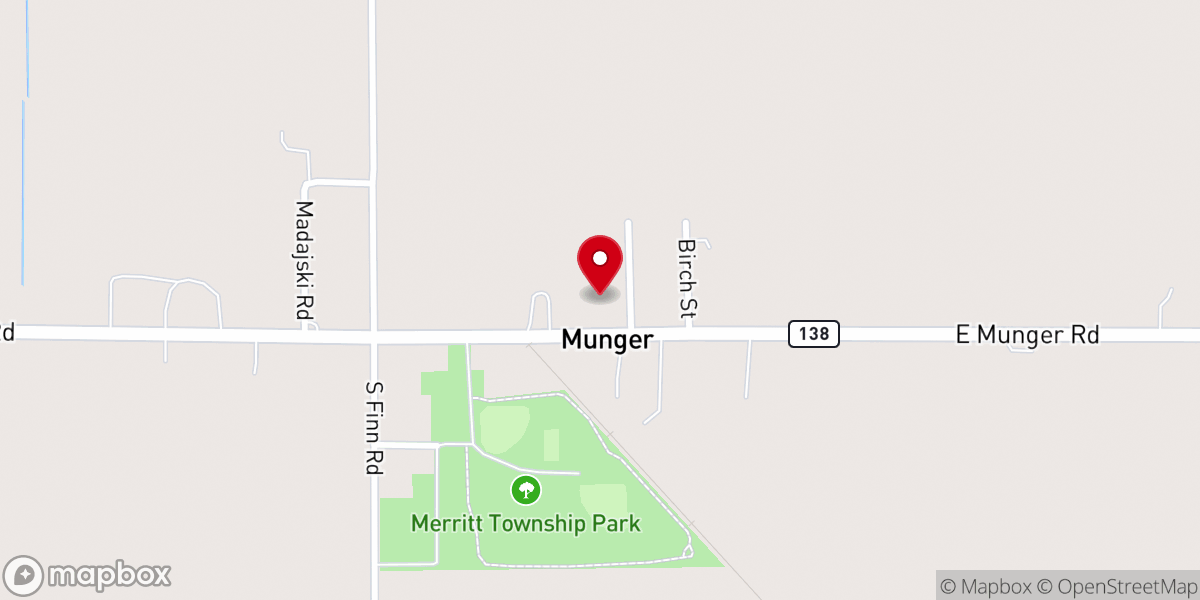 Map showing location of Trinity-St James Lutheran