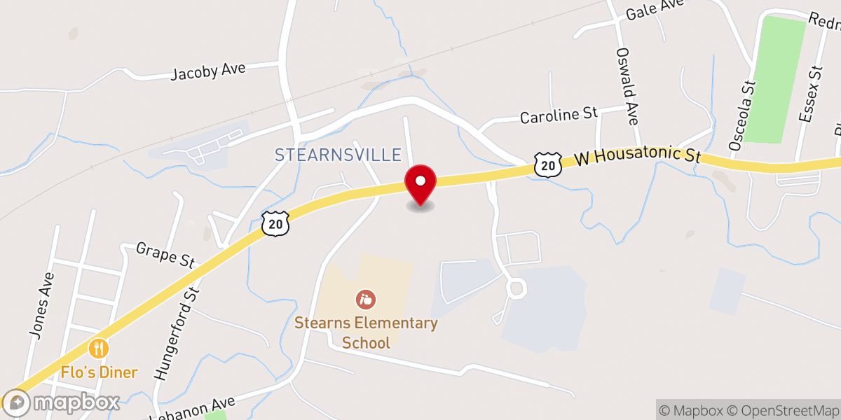 Map showing location of Journey Baptist Church DBA Tabernacle Baptist Church