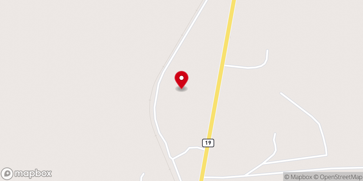 Map showing location of South Hillside Church