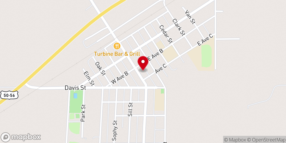 Map showing location of St. John's Parish Center Sc