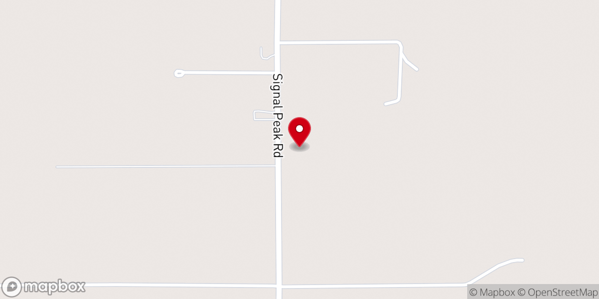 Map showing location of White Swan Independent Indian Shaker Church
