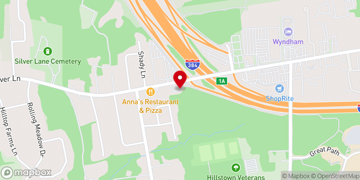 Map showing location of Crossroads Community International Fellowship