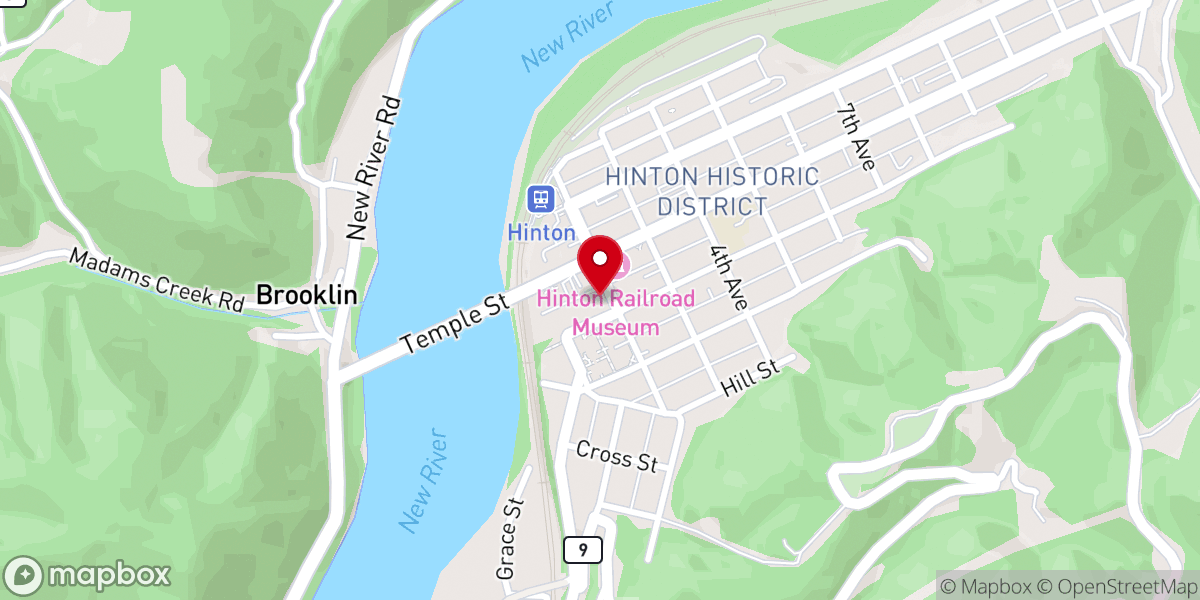 Map showing location of Freedom Ministry Center