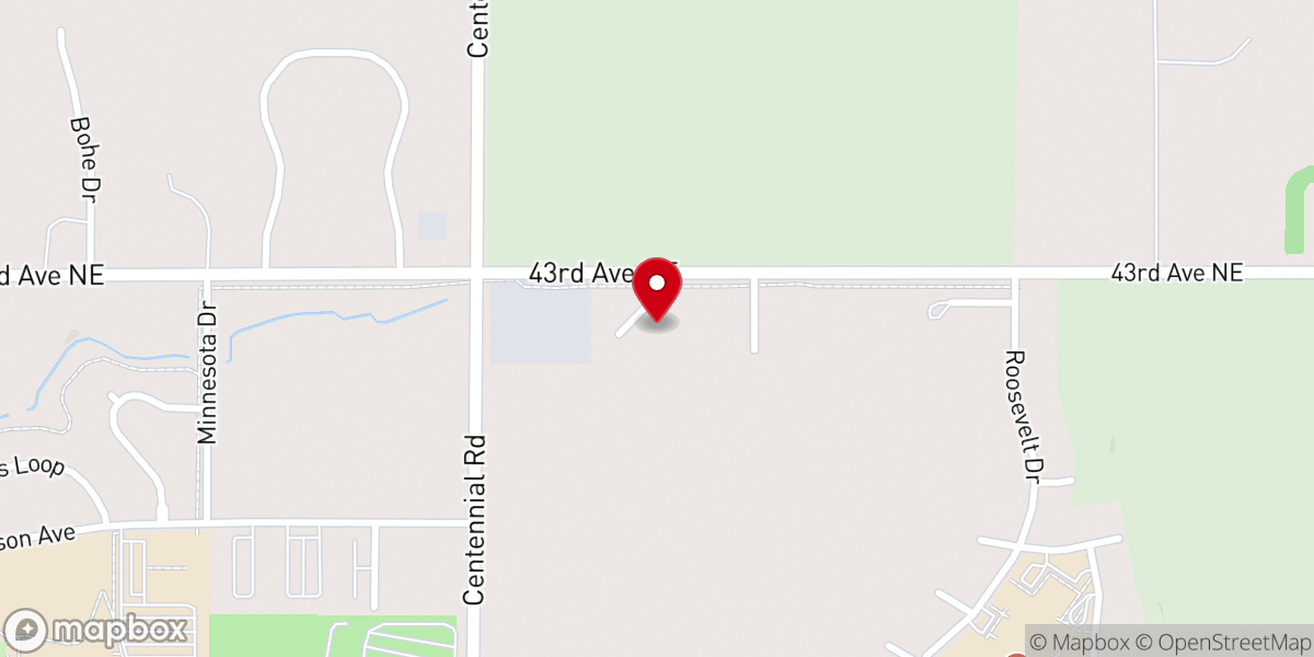 Map showing location of Capitol Heights Baptist Church