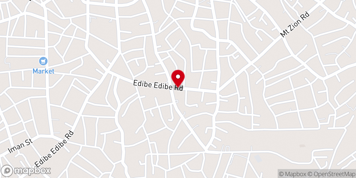 Map showing location of The Revival Mission