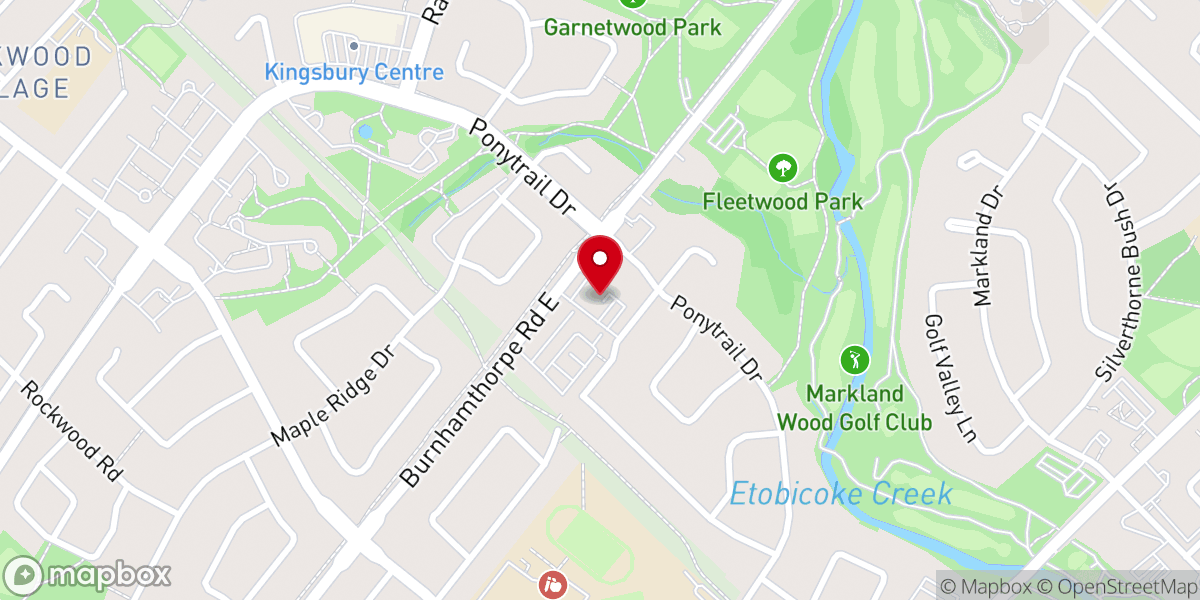 Map showing location of Saints Martha & Mary Catholic Church