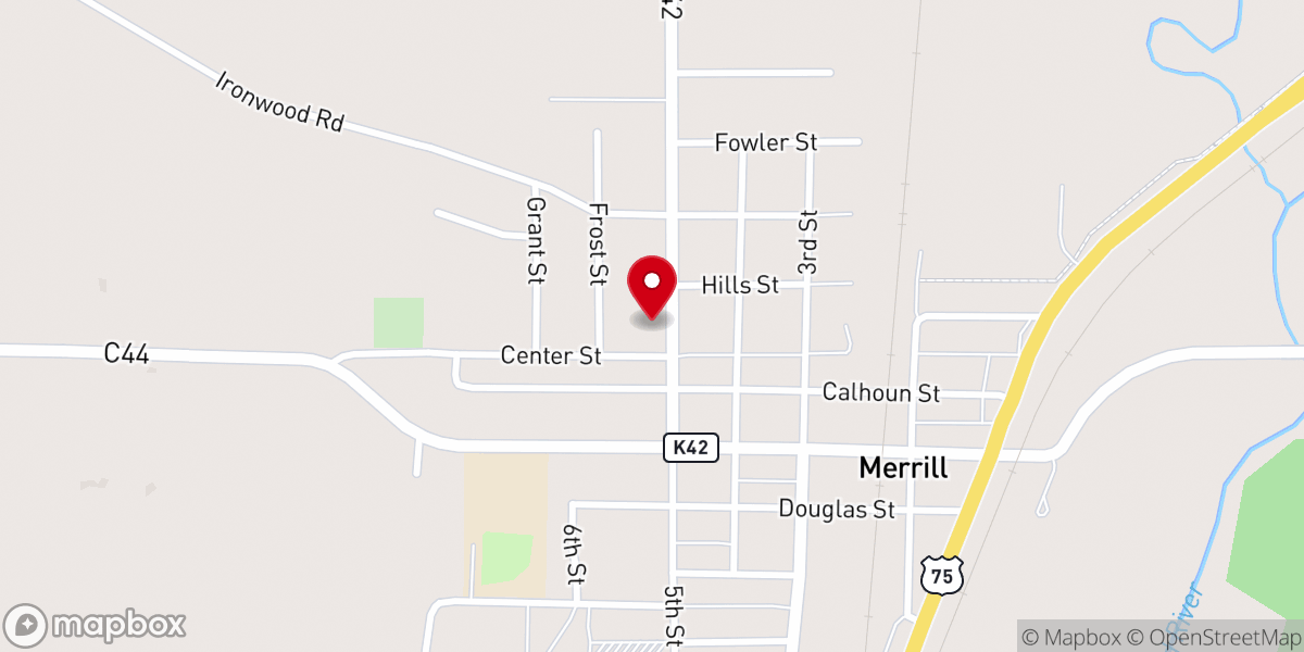 Map showing location of Our Lady of Assumption Catholic Church