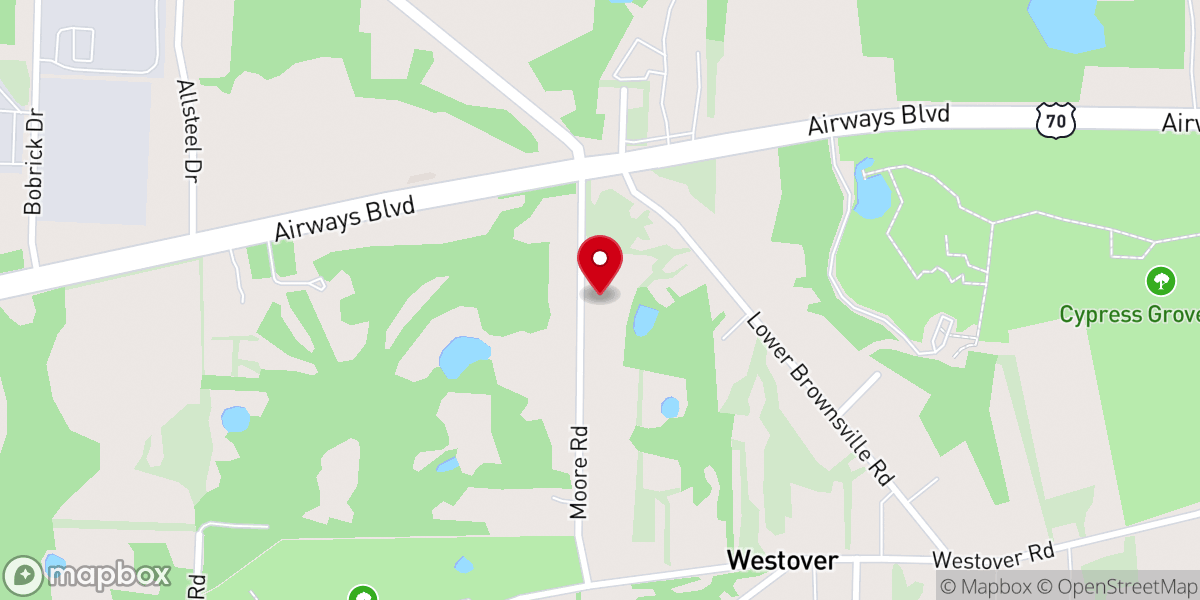 Map showing location of St Mark Church of Chrstnty