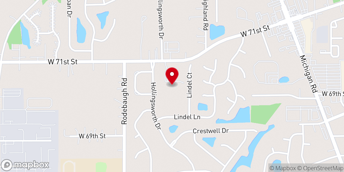 Map showing location of Powerhouse International Christian Church Inc