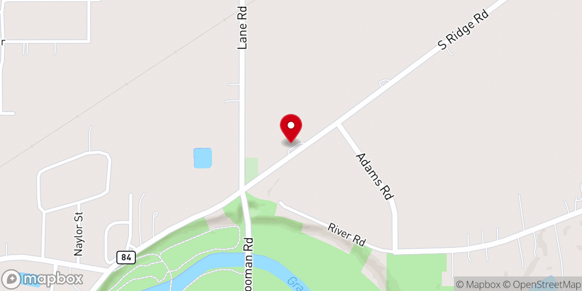 Map showing location of Heritage Bible Church