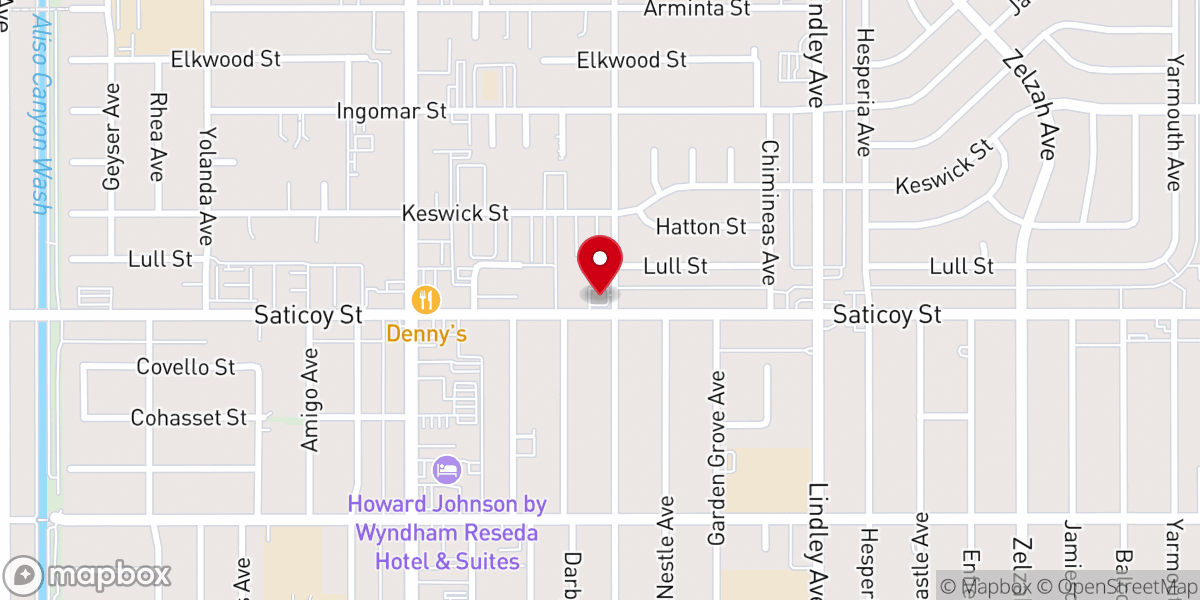 Map showing location of Iglesia de Jesucristo Voz de Salvacion