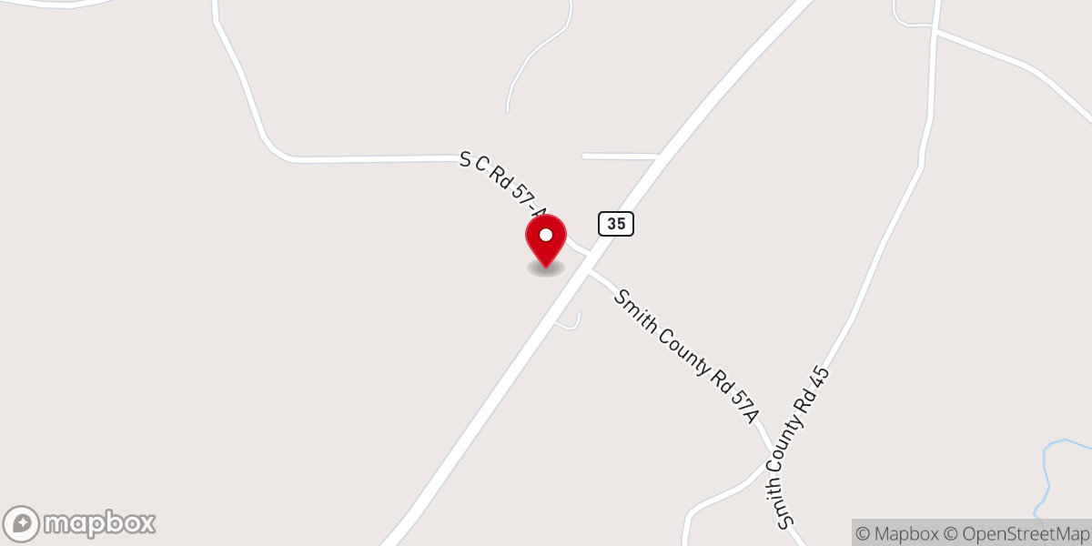 Map showing location of Maranatha Baptist Church
