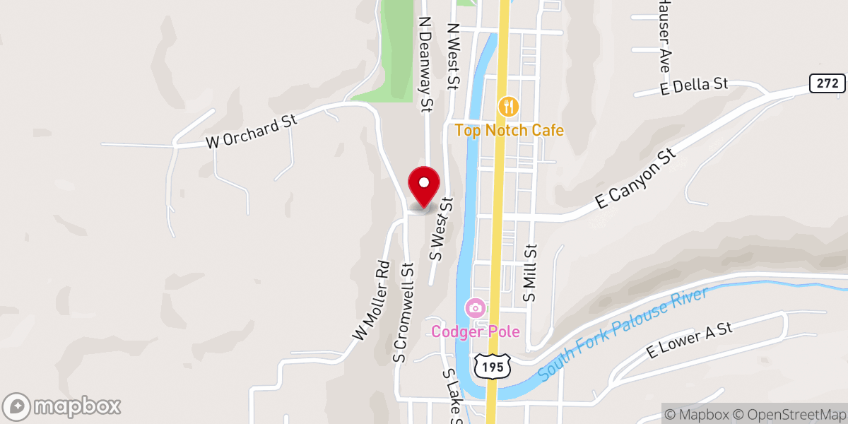 Map showing location of Homestead Ministries Inc