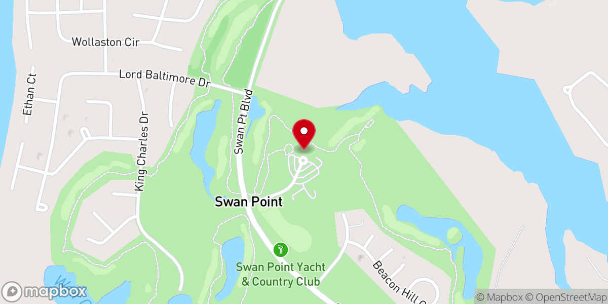 Map showing location of River Church SOMD