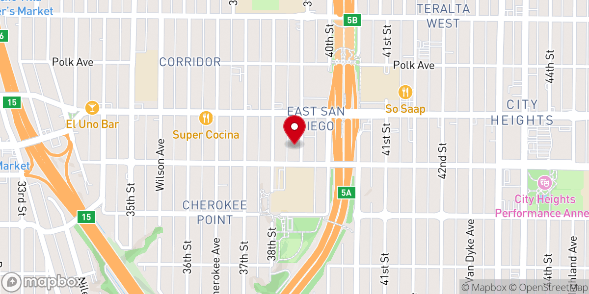 Map showing location of Church of Jesus Christ Yesterday Today and Forever