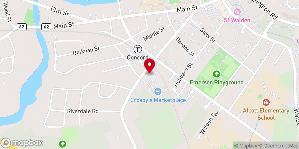 Map showing location of Redeemer Presbyterian Church