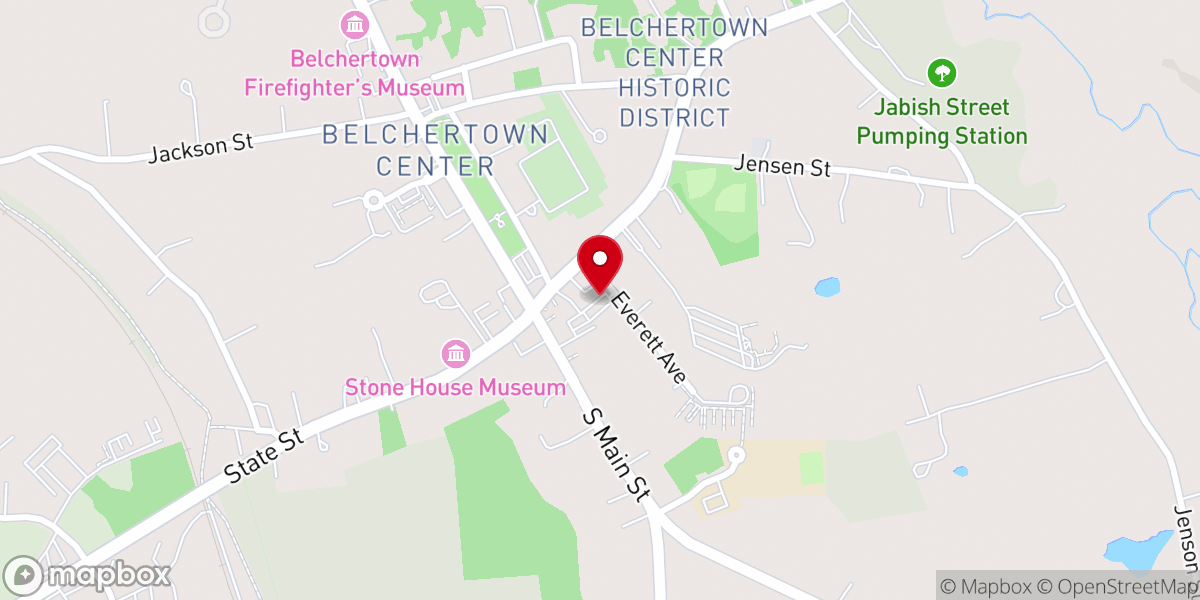 Map showing location of Calvary Chapel