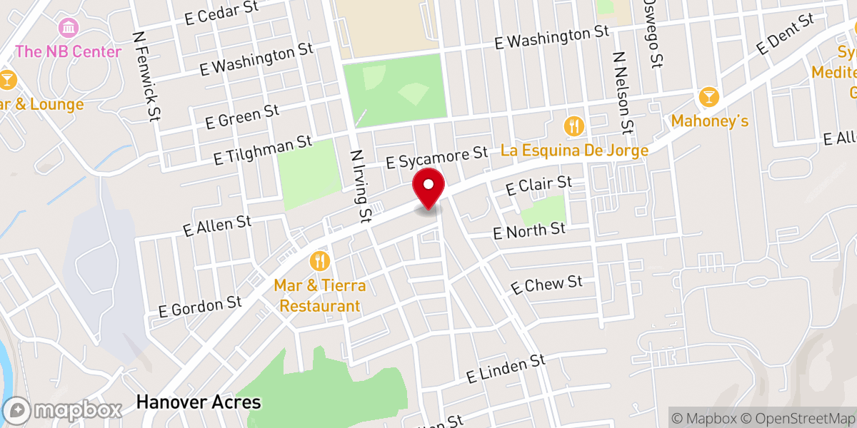 Map showing location of Our Lady Help of Christians Rectory