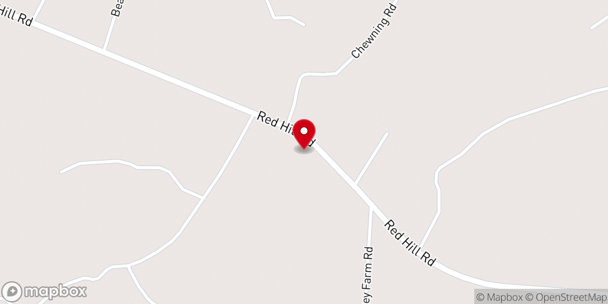 Map showing location of St. Andrew Church of God