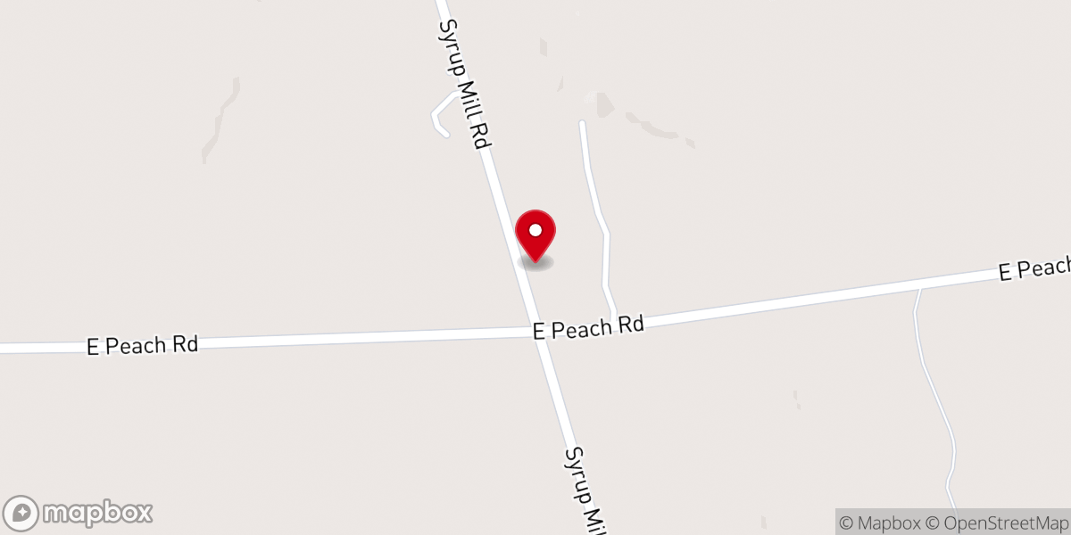 Map showing location of Spiritual Way Church of Christ