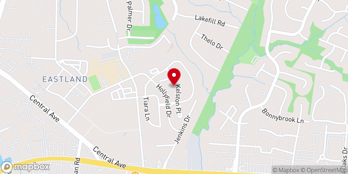 Map showing location of Divinity Temple of Christ