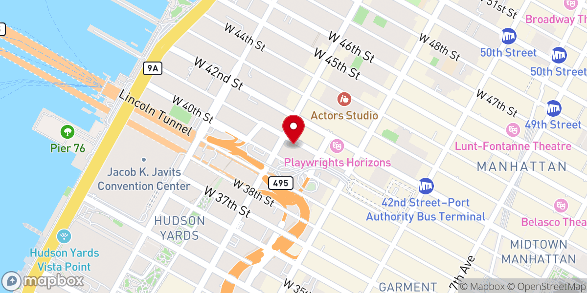 Map showing location of Covenant Promises Rescue Mission Network Inc