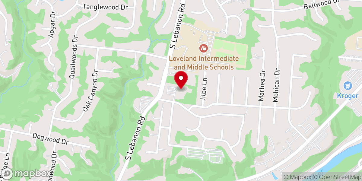 Map showing location of Northstar Church Loveland