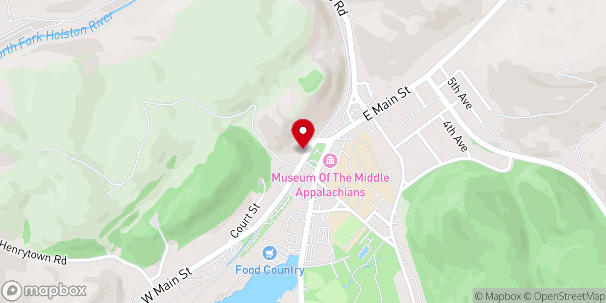 Map showing location of Bread of Life Community Food Pantry - Food Distribution Center