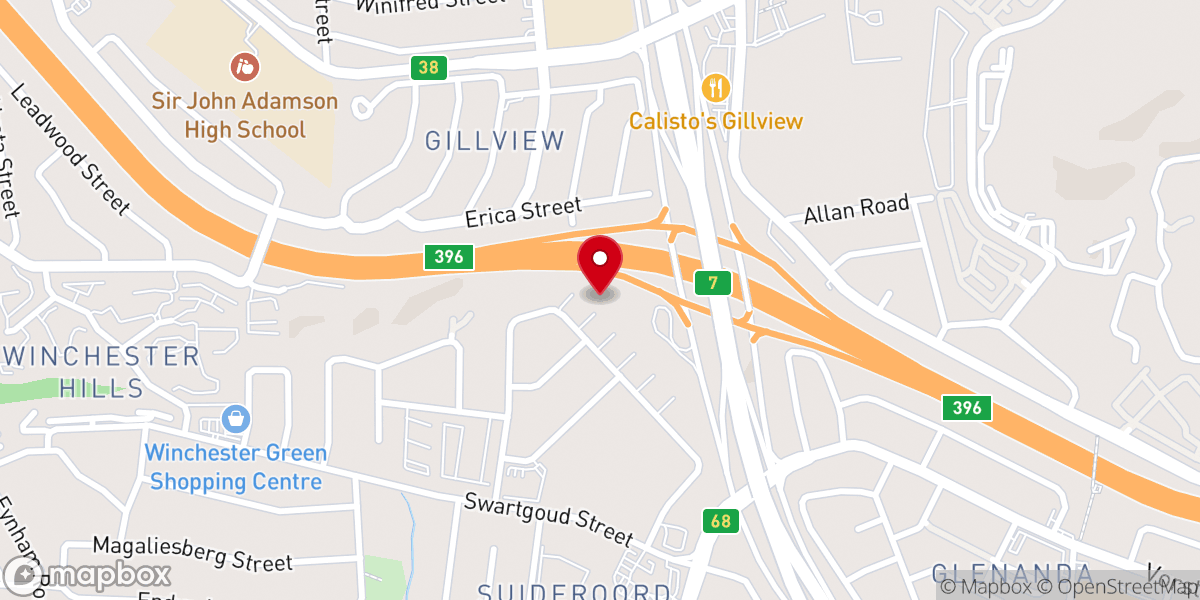 Map showing location of St Andrews Traditional Anglican Church