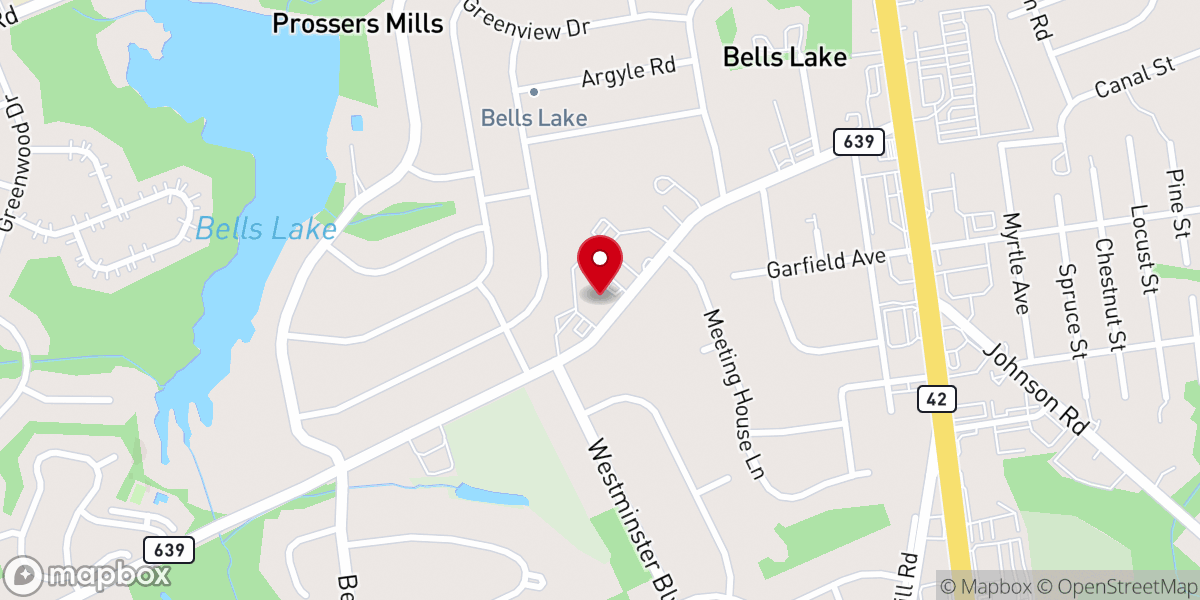 Map showing location of St Johns Church of Turnersville Inc