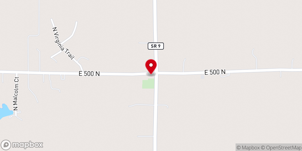 Map showing location of St. Matthew's Community Church