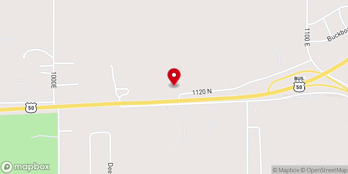Map showing location of Hi-Way Church of God