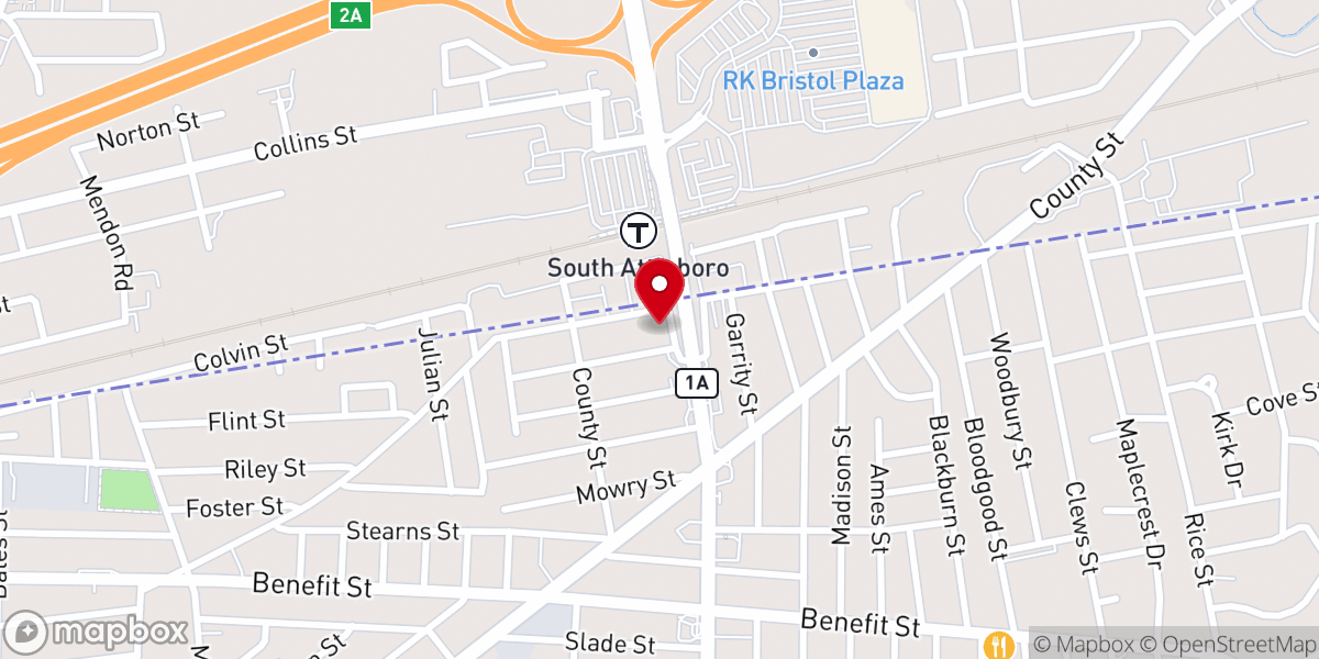 Map showing location of Living Way Christian Center