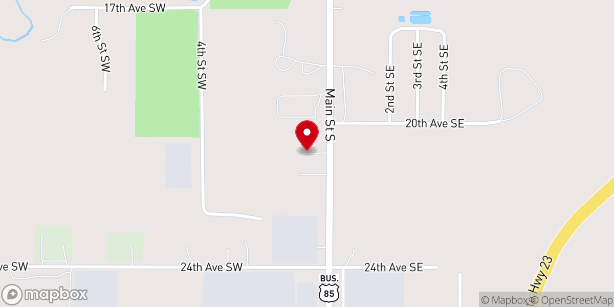 Map showing location of WCAG.CHURCH Assemblies of God