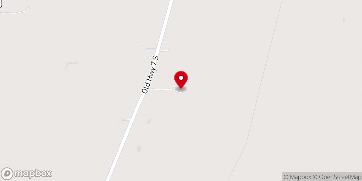 Map showing location of Waterford United Methodist Church