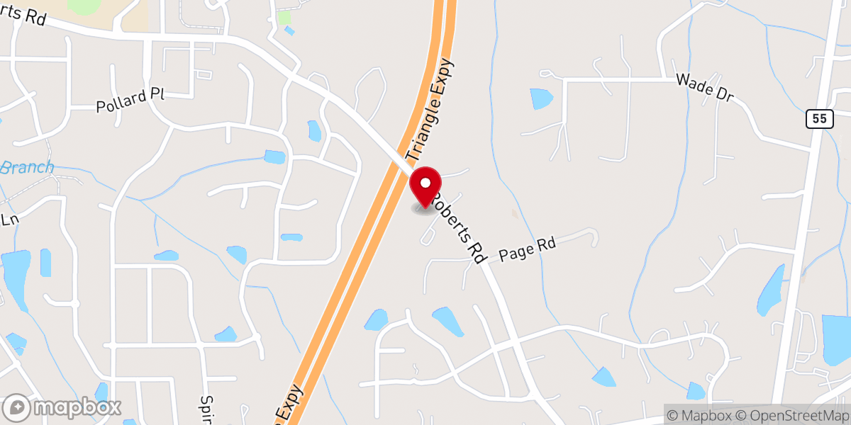 Map showing location of The Upchurch