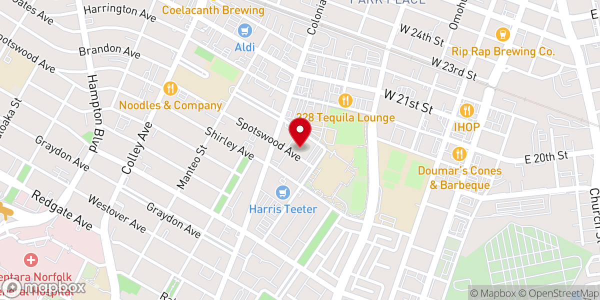 Map showing location of Vaad Hakashruth of Tidewater Inc