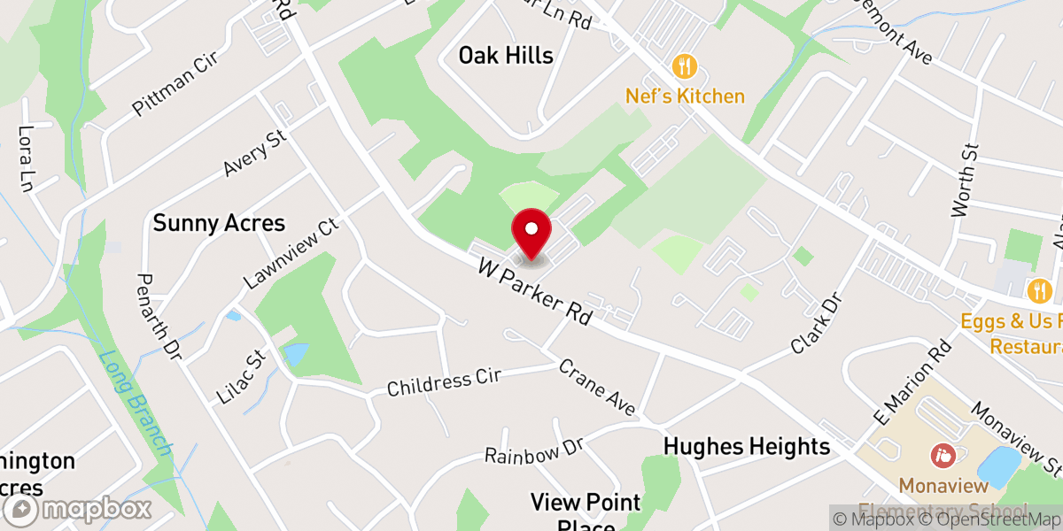 Map showing location of Monaghan Baptist Church