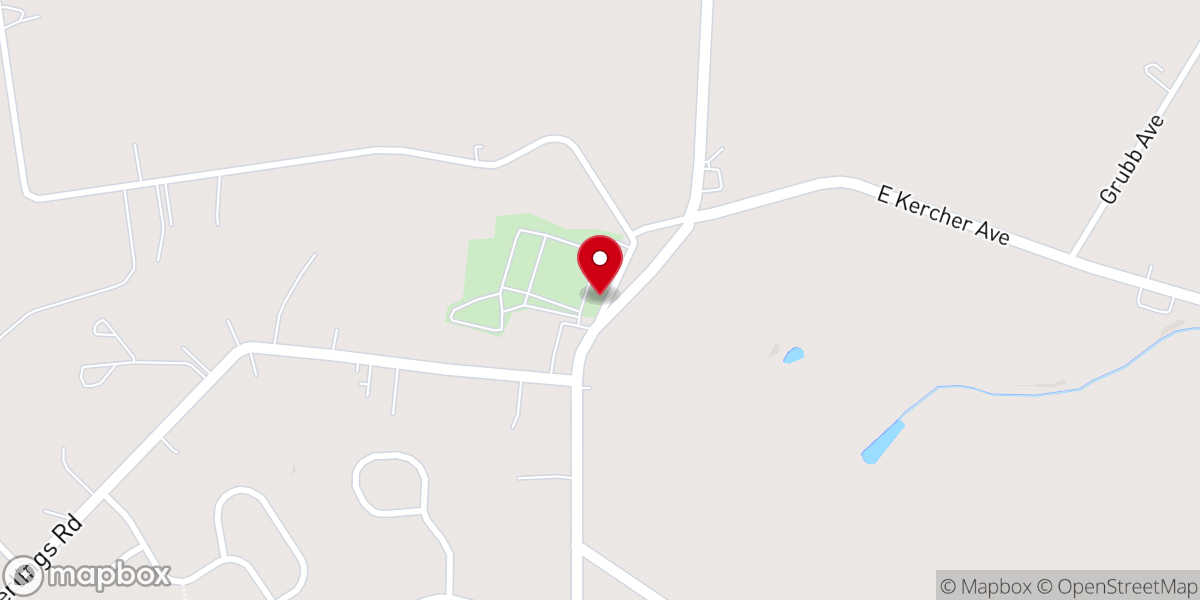 Map showing location of Kimmerlings Church