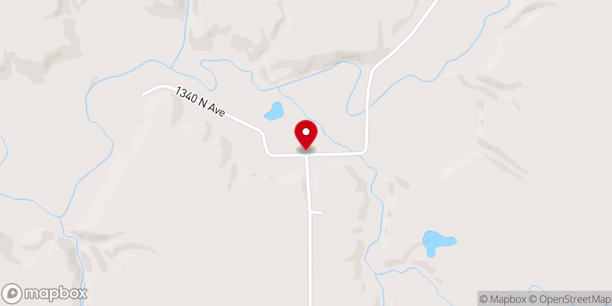 Map showing location of Pilgrim Park Camp and Conference Center