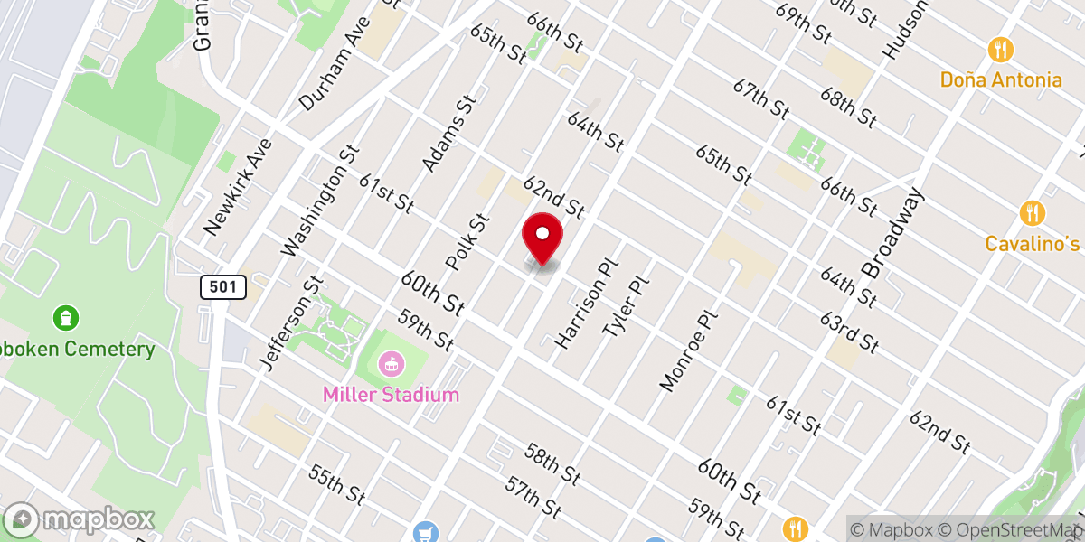Map showing location of Iglesia Del Camino Ven Y Ve Inc