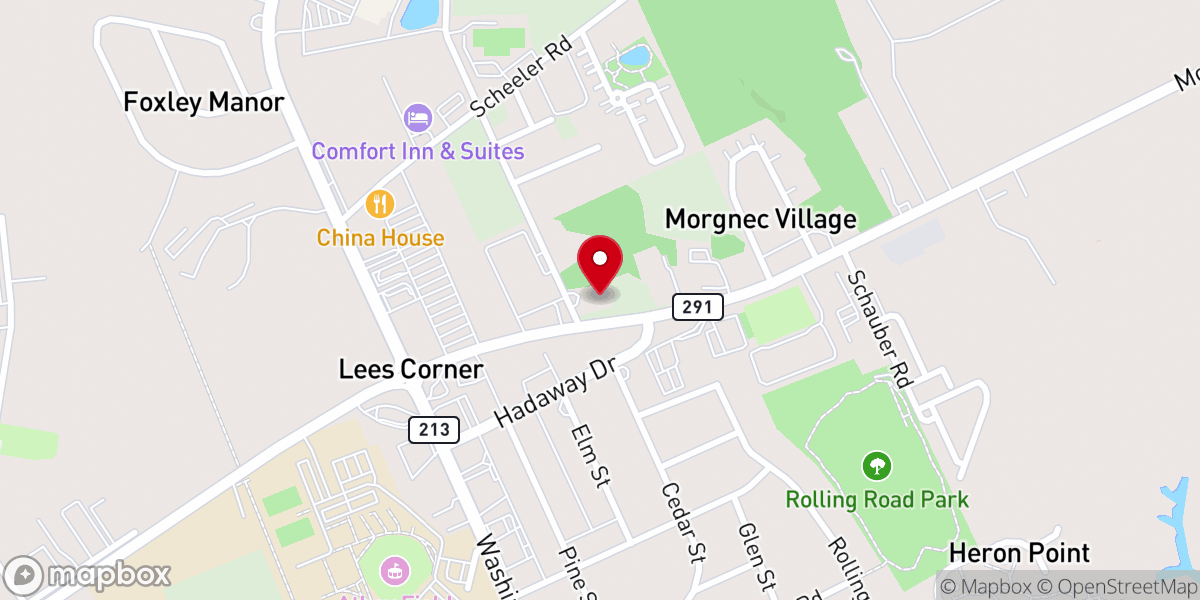 Map showing location of Grace Community