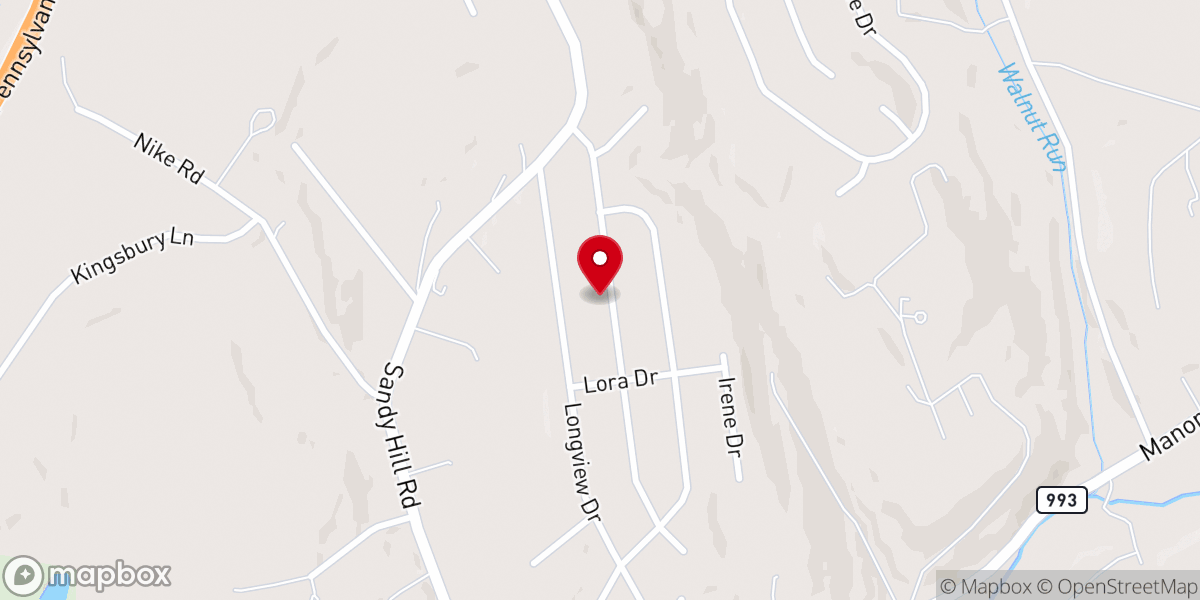 Map showing location of hope & passion ministries