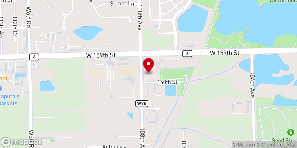 Map showing location of Community Life Reformed Church