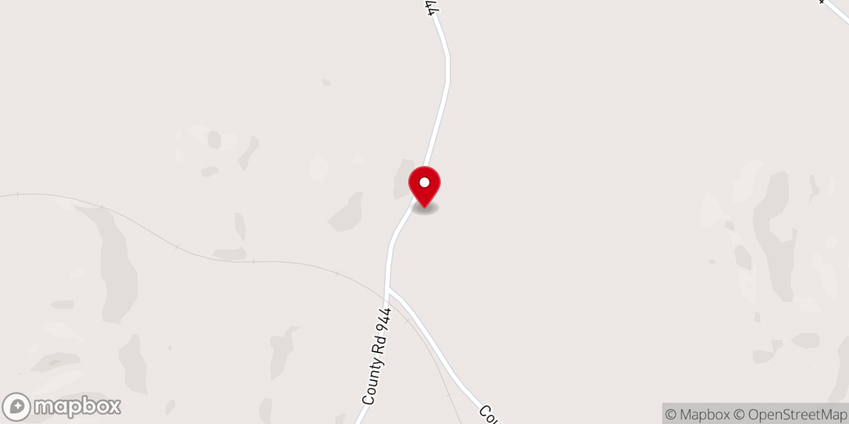 Map showing location of New Liberty Baptist Church