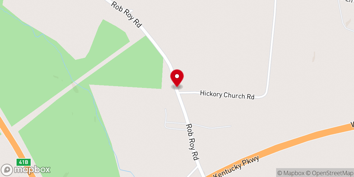 Map showing location of Mc Henry Church-God Parsonage