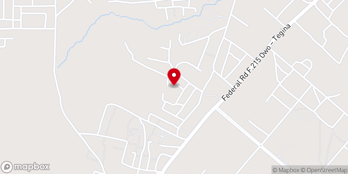 Map showing location of Celestial Church Of Christ Students' Fellowship (Fountain Of Blessing), Federal Polytechnic Bida Niger Syate